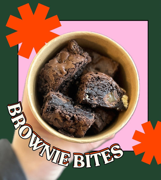 Triple Choc Brownie Bites - Gluten Free